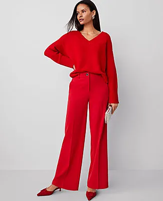 Ann Taylor The Perfect Wide-Leg Pant sold by Ann Taylor