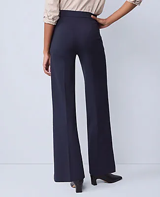 Ann Taylor Weekend Collection Easy Perfect Wide Leg Pant in Ponte sold by Ann Taylor product image thumbnail 3