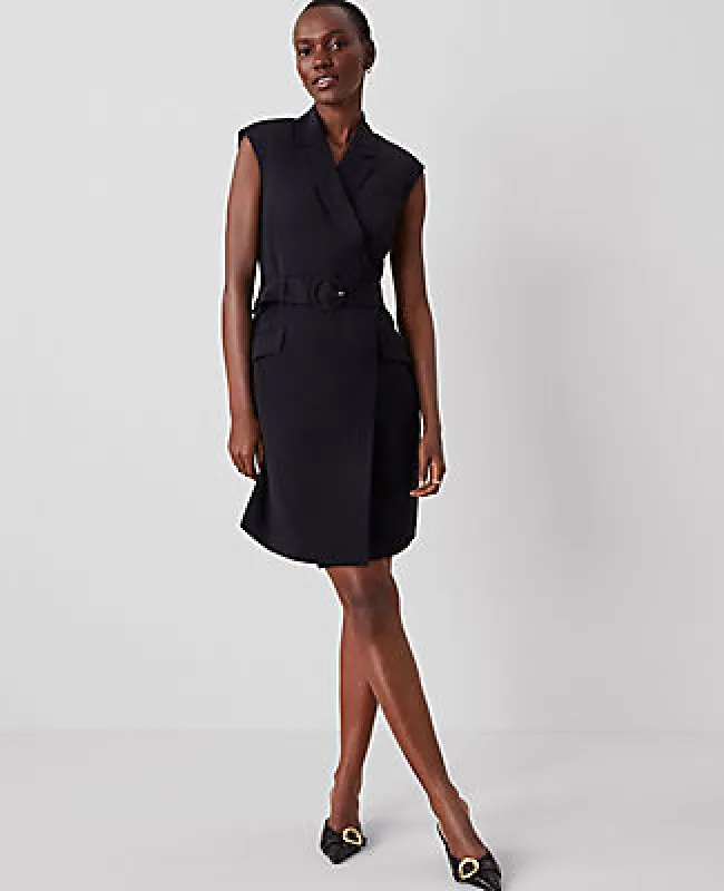 Ann Taylor Petite Lapel Sheath Dress sold by Ann Taylor