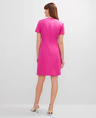 Ann Taylor Button Pocket Shift Dress sold by Ann Taylor product image thumbnail 2