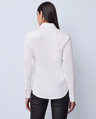 Ann Taylor Embellished Perfect Shirt sold by Ann Taylor product image thumbnail 2