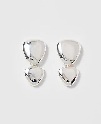 Ann Taylor Double Disc Drop Earrings sold by Ann Taylor