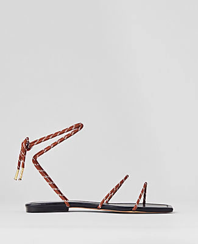 Ann Taylor Weekend Collection Strappy Bungee Cord Sandals sold by Ann Taylor