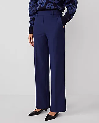 Ann Taylor The Side-Zip Straight Pant in Bi-Stretch sold by Ann Taylor product image thumbnail 2