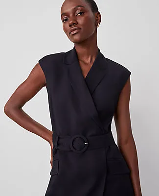 Ann Taylor Lapel Sheath Dress sold by Ann Taylor product image thumbnail 3
