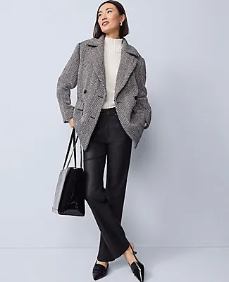 Ann Taylor Herringbone Double Breasted Peacoat sold by Ann Taylor product image thumbnail 2