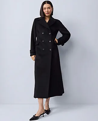 Ann Taylor Petite Fitted Double Breasted Long Coat sold by Ann Taylor product image thumbnail 5