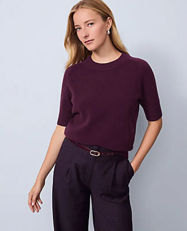 Ann Taylor Cashmere Sweater Tee sold by Ann Taylor