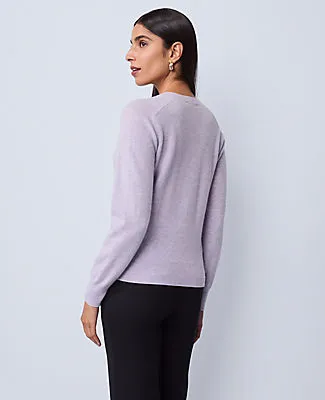 Ann Taylor Cashmere V-Neck Sweater sold by Ann Taylor product image thumbnail 2