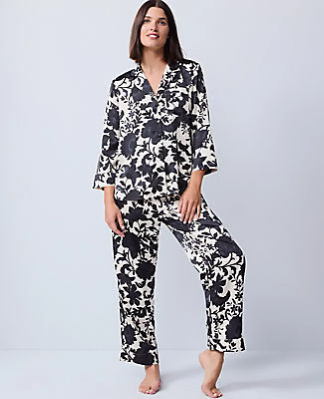 Ann Taylor Floral Pajama Set sold by Ann Taylor