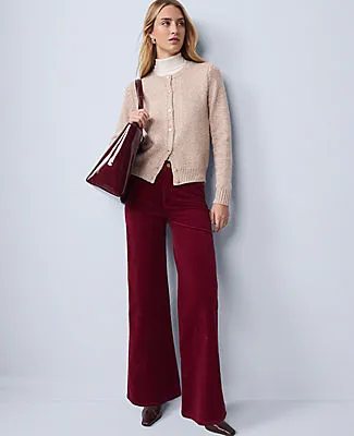 Ann Taylor Weekend Collection Wide-Leg Corduroy Pant sold by Ann Taylor