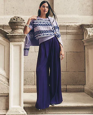 Ann Taylor The Triple Pleat Palazzo Pant sold by Ann Taylor