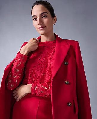 Ann Taylor Petite Fitted Double Breasted Coat sold by Ann Taylor product image thumbnail 4