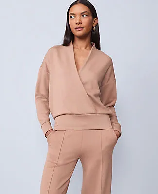 Ann Taylor Weekend Collection Wrap Sweatshirt sold by Ann Taylor