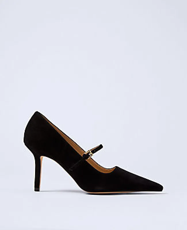 Ann Taylor Leather Mary Jane Pump sold by Ann Taylor
