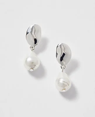 Ann Taylor Mini Pearlized Drop Earrings sold by Ann Taylor