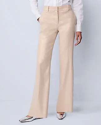 Ann Taylor The Petite Jayne Trouser in Metallic Jacquard sold by Ann Taylor product image thumbnail 2