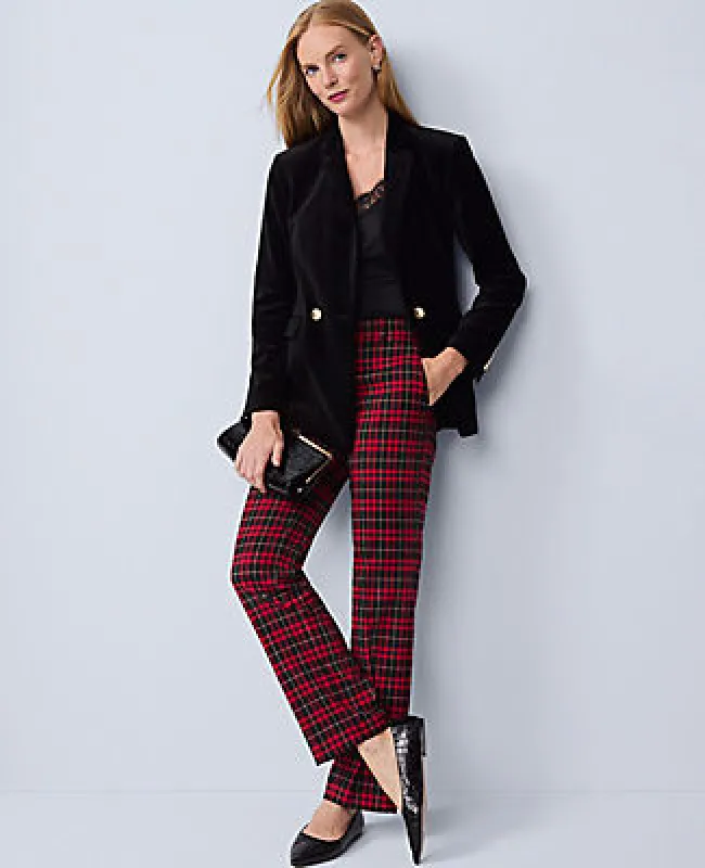 Ann Taylor The Petite Sophia Pant in Plaid sold by Ann Taylor