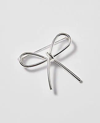 Ann Taylor Metal Bow Brooch sold by Ann Taylor