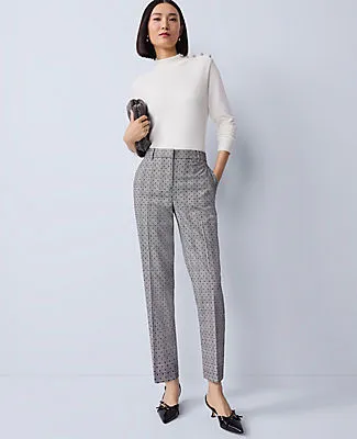 Ann Taylor The Petite Eva Ankle Pant in Plaid sold by Ann Taylor product image thumbnail 4