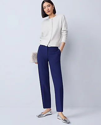 Ann Taylor The Tall Eva Ankle Pant in Doubleweave sold by Ann Taylor