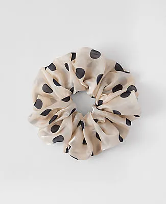 Ann Taylor Dotted Scrunchie sold by Ann Taylor
