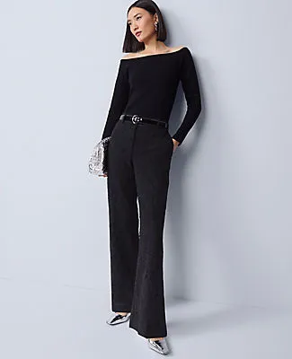 Ann Taylor The Petite Jayne Trouser in Lace sold by Ann Taylor product image thumbnail 4