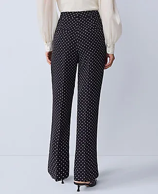 Ann Taylor The Petite Dotted Jayne Trouser sold by Ann Taylor product image thumbnail 3