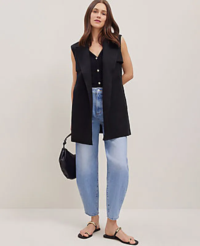 Ann Taylor The Petite Barrel Jean sold by Ann Taylor