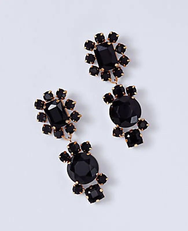 Ann Taylor Crystal Drop Earrings sold by Ann Taylor