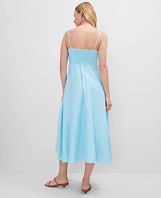 Ann Taylor Linen Blend Midi Dress sold by Ann Taylor product image thumbnail 2