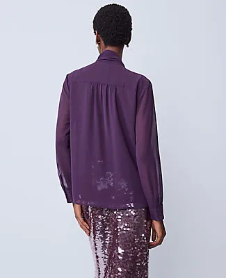 Ann Taylor Bow Blouse sold by Ann Taylor product image thumbnail 2