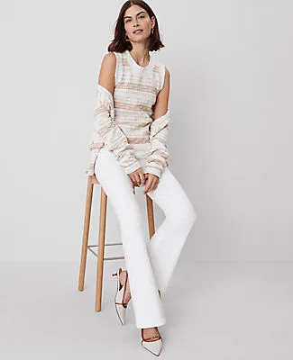 Ann Taylor The Pull-On Flare Jean sold by Ann Taylor product image thumbnail 2