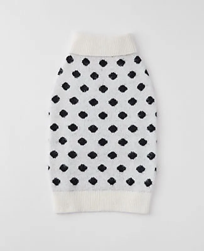 Ann Taylor Dotted Dog Sweater sold by Ann Taylor