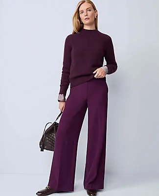 Ann Taylor Cashmere Mock Neck Sweater sold by Ann Taylor product image thumbnail 2