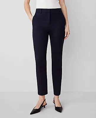 Ann Taylor The High Rise Everyday Ankle Pant in Stretch Cotton sold by Ann Taylor product image thumbnail 2