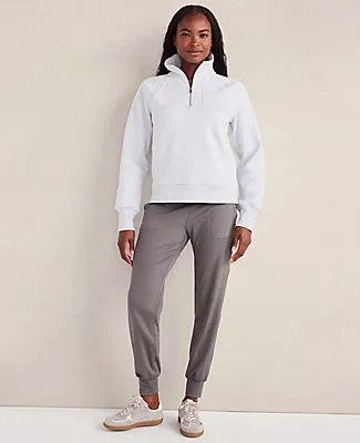 Ann Taylor Haven Well Within Cloud Fleece Half-Zip Pullover sold by Ann Taylor product image thumbnail 2