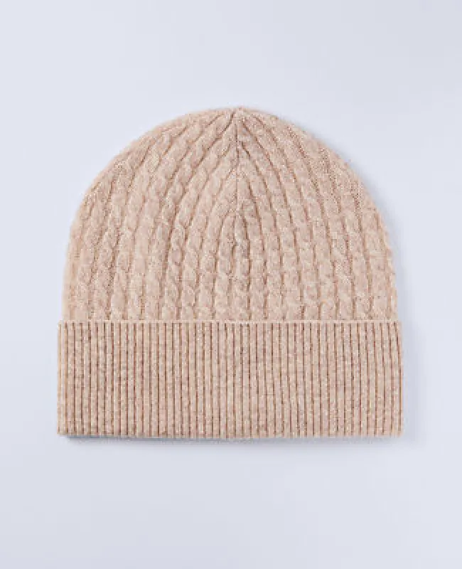 Ann Taylor Cashmere Cable Hat sold by Ann Taylor