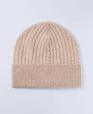 Ann Taylor Cashmere Cable Hat sold by Ann Taylor