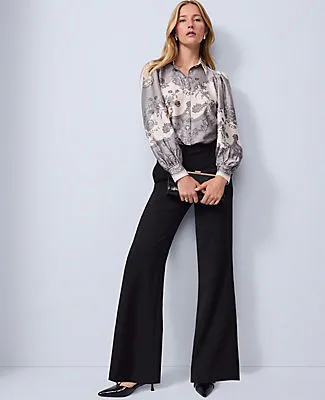 Ann Taylor The Petite Perfect Flare Pant sold by Ann Taylor