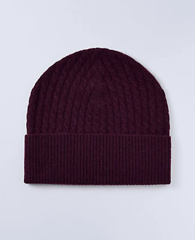 Ann Taylor Cashmere Cable Hat sold by Ann Taylor