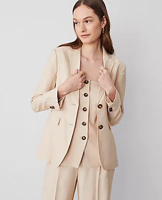 Ann Taylor The Petite Greenwich Blazer sold by Ann Taylor product image thumbnail 4