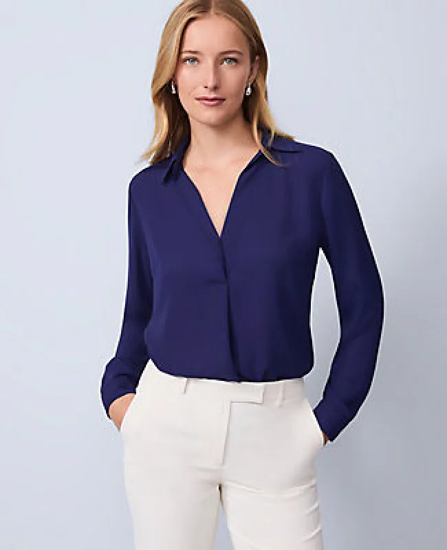 Ann Taylor Camp Shirt sold by Ann Taylor