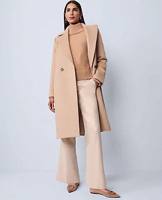 Ann Taylor Petite Double Breasted Long Coat sold by Ann Taylor product image thumbnail 3