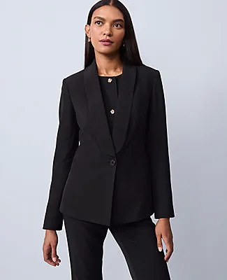 Ann Taylor The Petite Shawl Collar Blazer sold by Ann Taylor