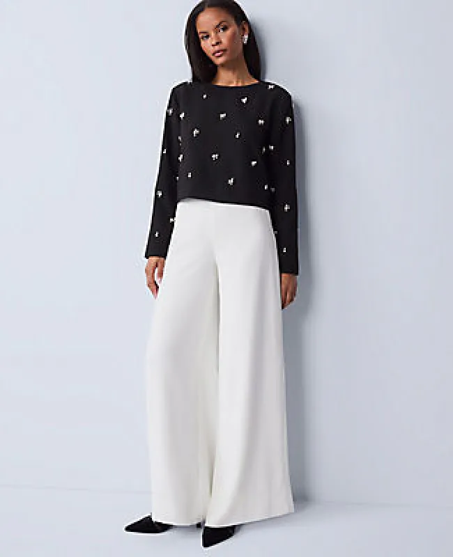 Ann Taylor The Petite Statement Palazzo Pant sold by Ann Taylor