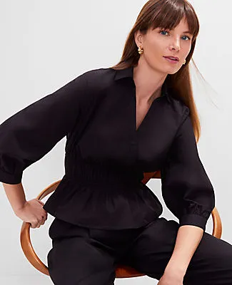 Ann Taylor Petite Collared Blouse sold by Ann Taylor product image thumbnail 3
