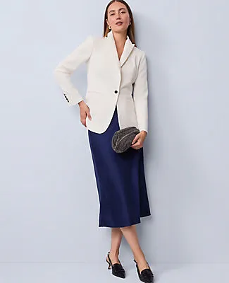 Ann Taylor Petite Satin Bias Slip Skirt sold by Ann Taylor product image thumbnail 4