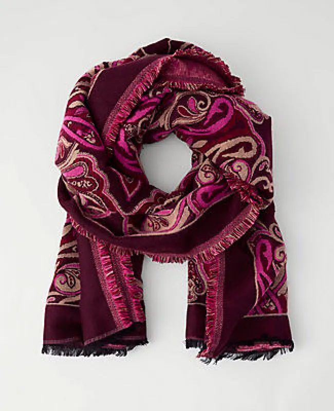 Ann Taylor Paisley Scarf sold by Ann Taylor