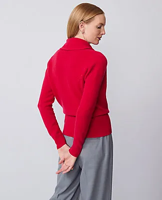 Ann Taylor Petite Cashmere Shawl Collar Sweater sold by Ann Taylor product image thumbnail 2